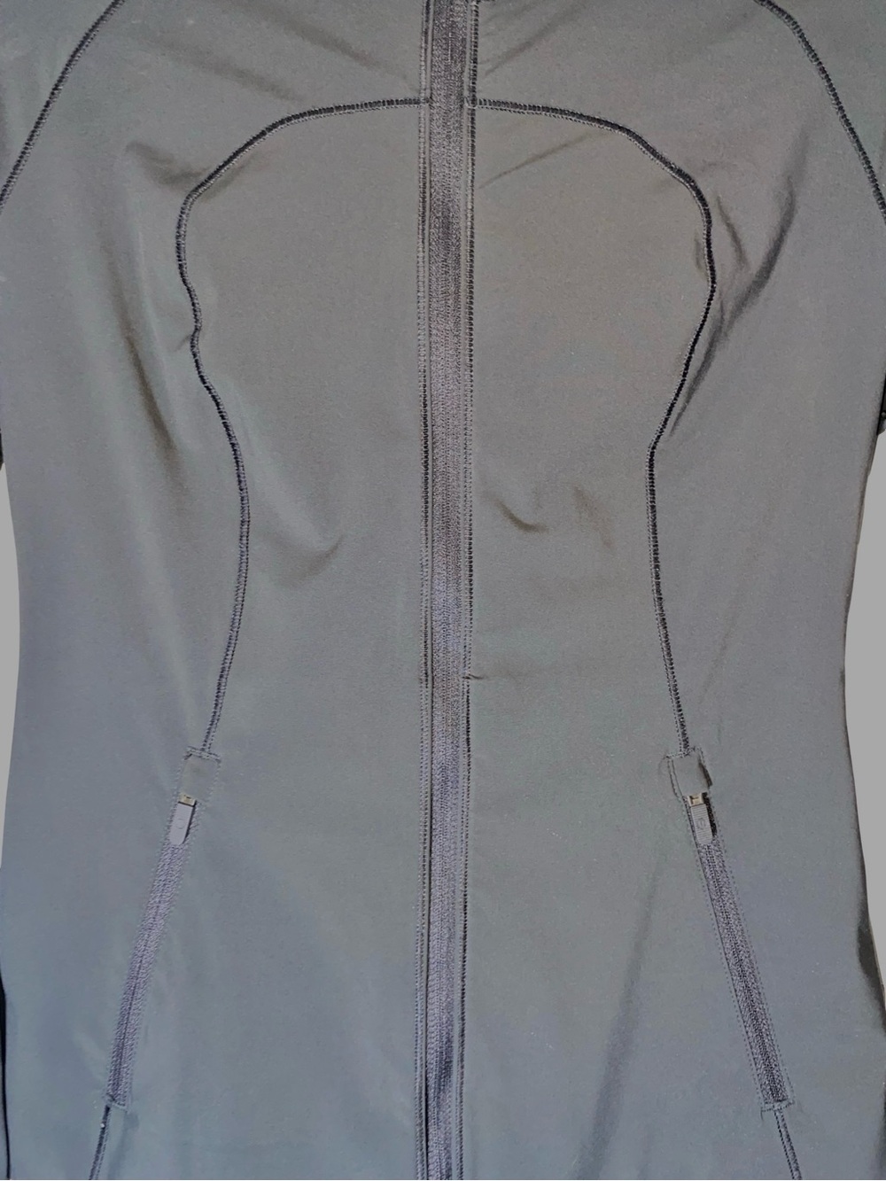 Lululemon Black Hooded Define Jacket Nulu Slim Fit Athletic Full Zip Size 4 - Picture 5 of 7